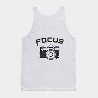 Camera focus design Tank Top